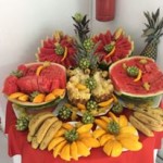 mesa frutas